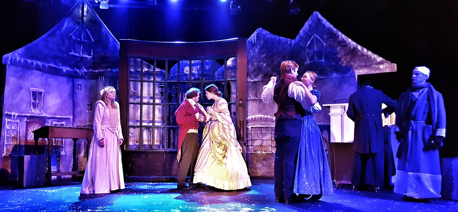 Scene from Chapterhouse Theatre's production of A Christmas Carol